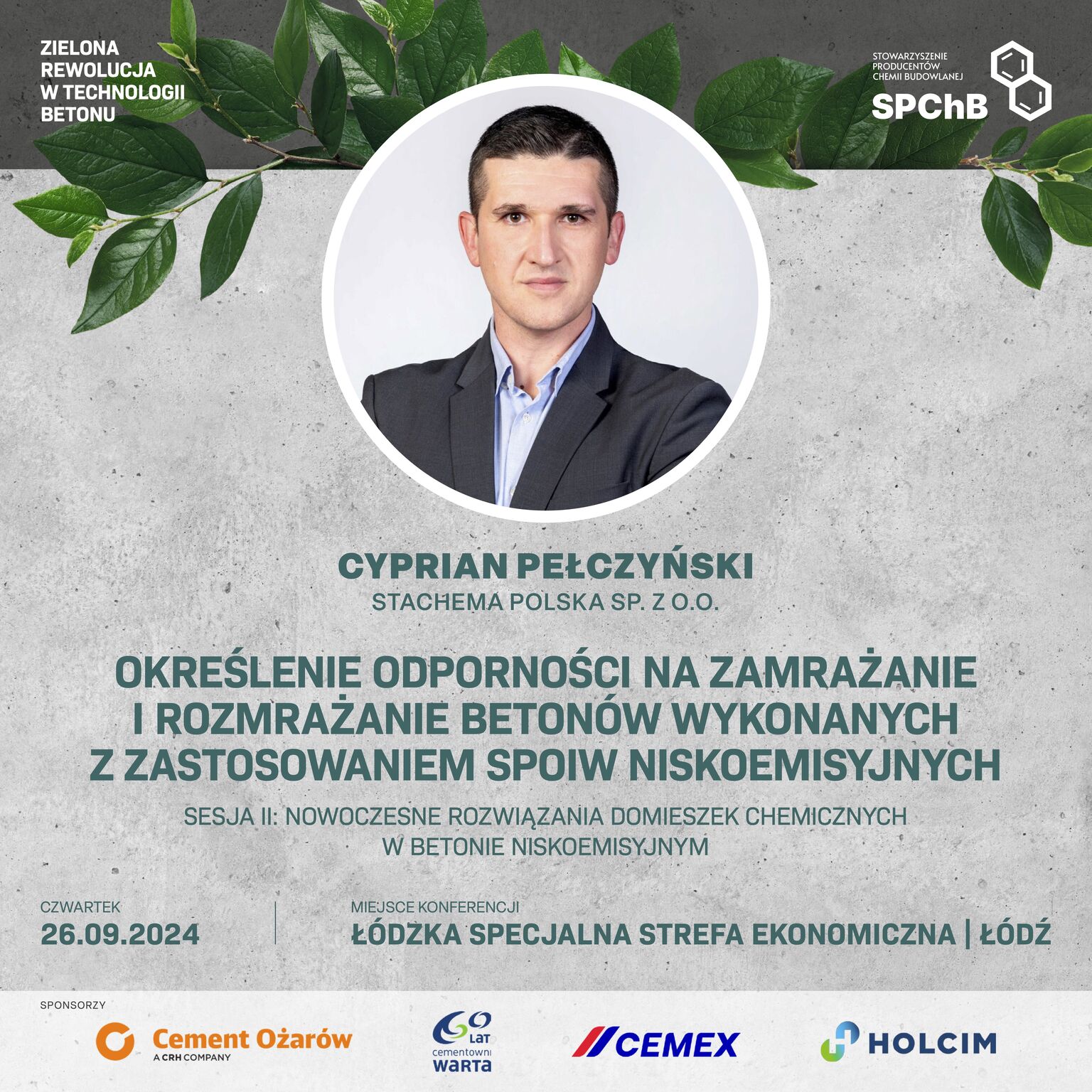Konferencja Zielona rewolucja w technologii betonu